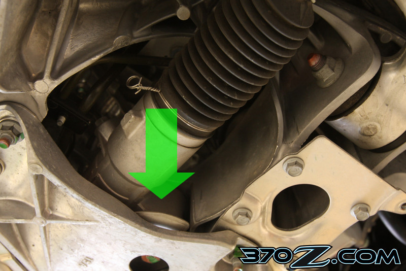 370Z steering rack bushing passenger side